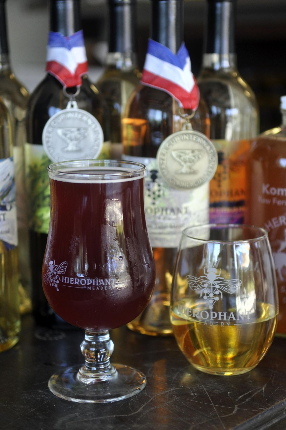 Hierophant Meadery has won several awards for its Zelena Hopped and Hawthorn Tulsi meads. Plus, last summer Seattle Magazine named Hierophant