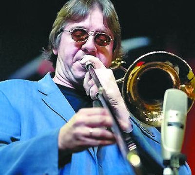 
Conrad Herwig on the trombone. 
 (Jos. L. Knaepen National Pasttimes / The Spokesman-Review)