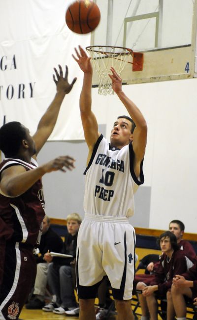 Sean Fischer leads Gonzaga Prep in scoring, averaging 18.8 points per game.  (Dan Pelle / The Spokesman-Review)