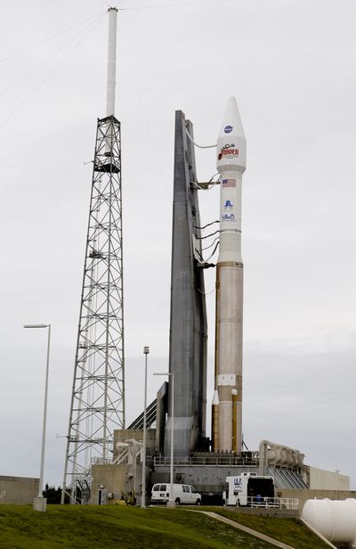 NASA’s MAVEN, seen Saturday in Cape Canaveral, Fla., is set to launch Monday. (Associated Press)