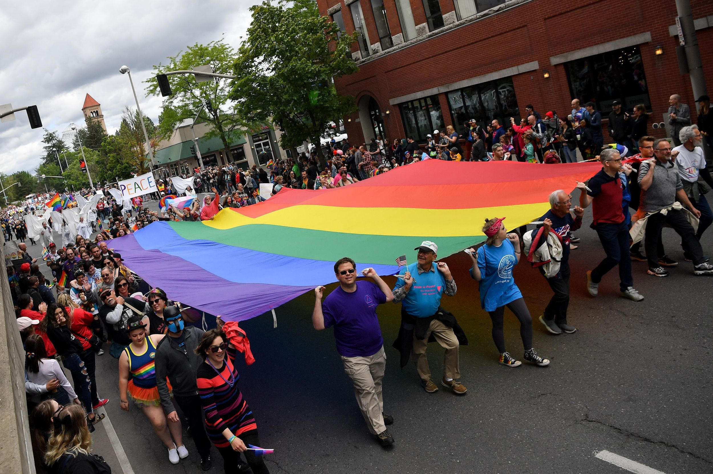 ‘To Thrive, Not Just Survive’ Spokane Pride Parade and Rainbow