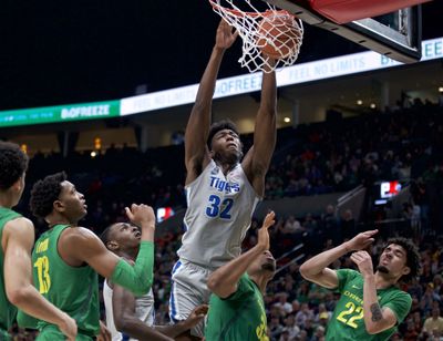 At long last, James Wiseman is about to be on a team again. More than a year removed from the end of his three-game college career that was doomed almost before it started because of NCAA rulings regarding his eligibility, the 7-foot-1 left-hander will be one of the first players selected in Wednesday’s, Nov. 18, 2020, NBA draft. (Craig Mitchelldyer)