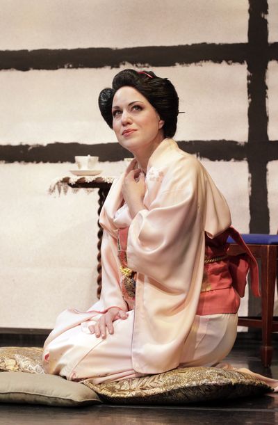 Elizabeth Caballero stars in “Madame Butterfly” presented by Inland Northwest Opera at Martin Woldson Theater at the Fox in September 2019.  (Cory Weaver)