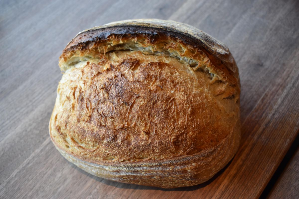 Artisan bread at David Blaine’s Central Food in Kendall Yards. (Don  Chareunsy / The Spokesman-Review)