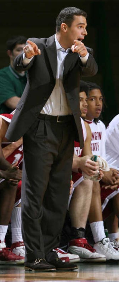 
Washington State coach Tony Bennett points to defense as the reason why Pac-10 teams have improved the last few years. Associated Press
 (Associated Press / The Spokesman-Review)