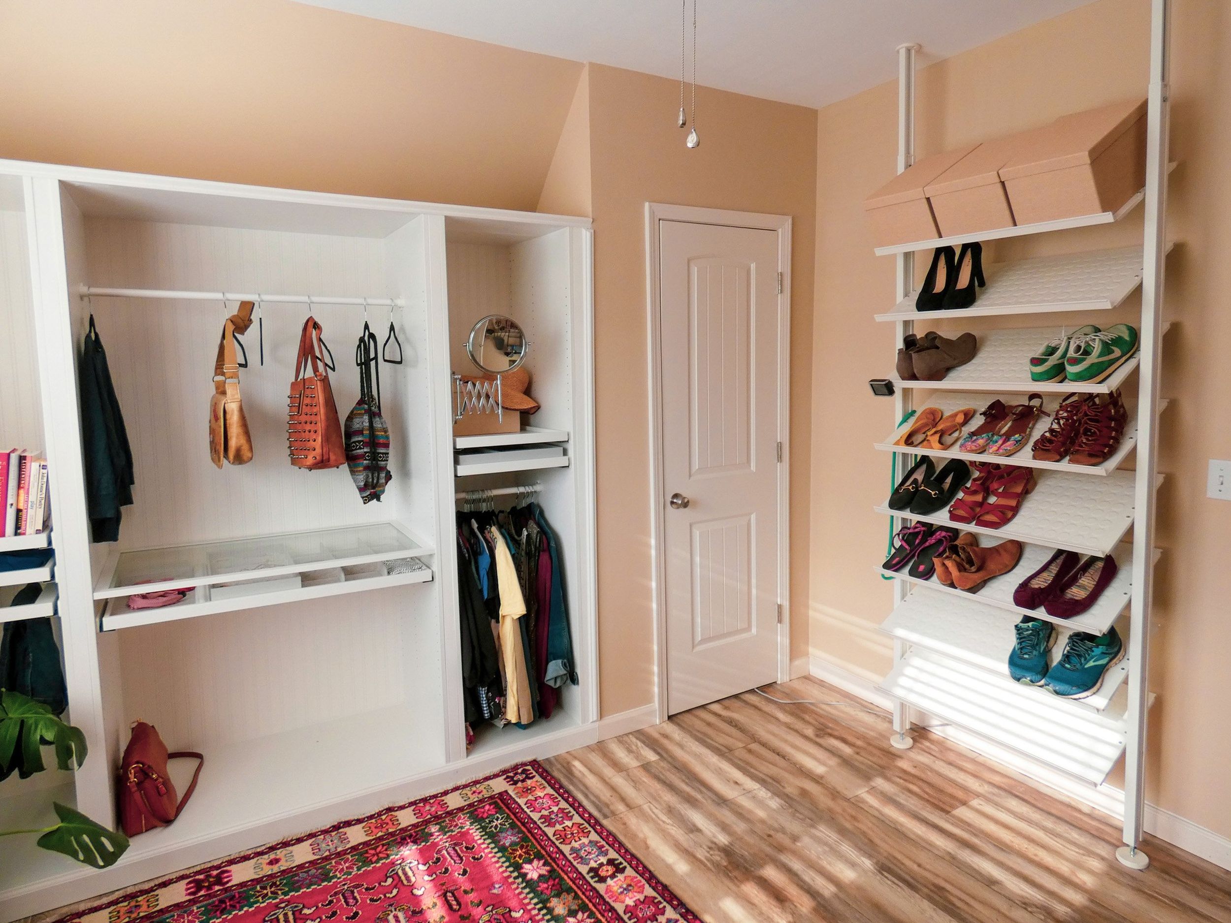 How to turn a too-small bedroom into a dream closet