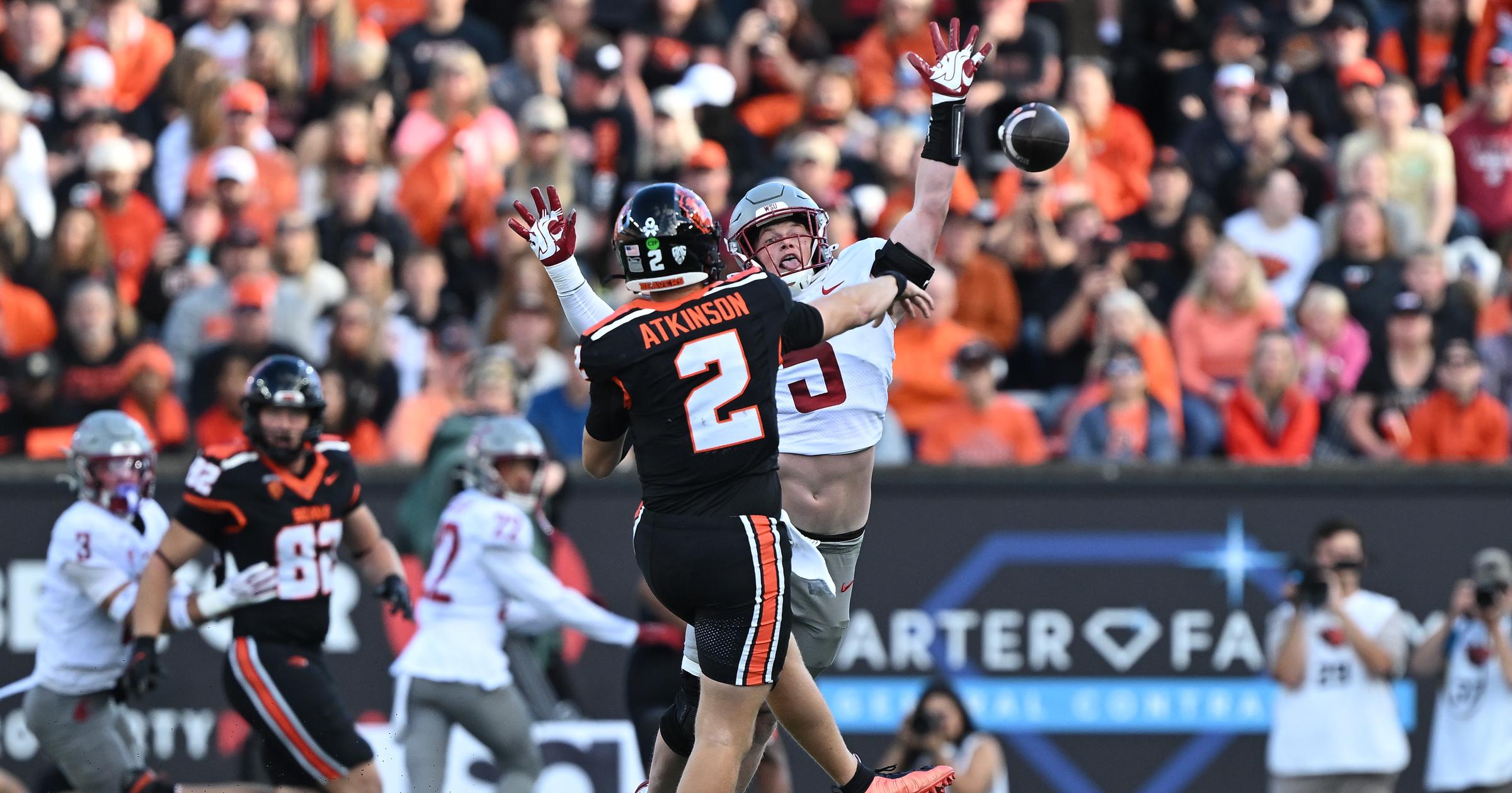 Braden Atkinson keeps slinging it, now tops in the FBS