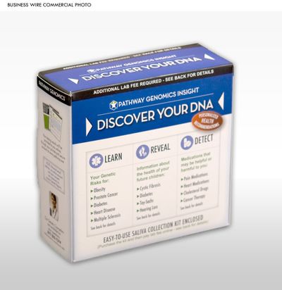 Pathway Genomics’ Insight test kit. Business Wire (Business Wire)