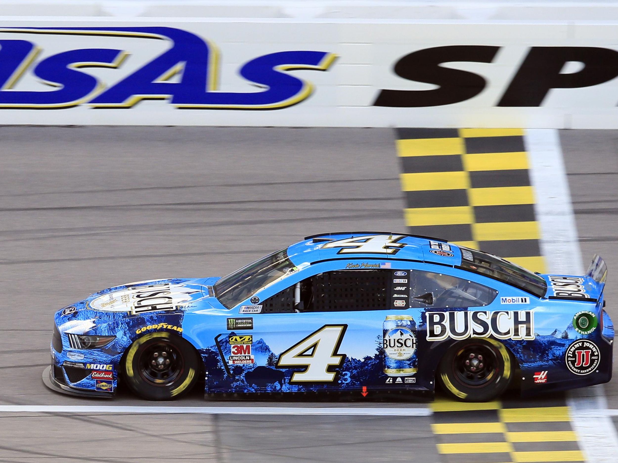 Kevin Harvick Leads Stewart Haas Dominance In Kansas Qualifying The Spokesman Review