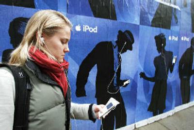 
 Now, owners of recent iPods will now be able to set how loud their digital music players can go.
 (Associated Press / The Spokesman-Review)