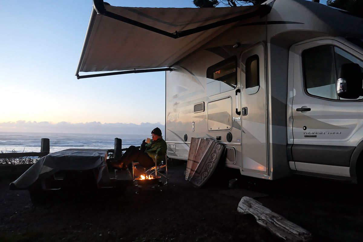 Some campsites at Kalaloch in Olympic National Park offer sweeping views of the rugged Washington Coast. (John Nelson)