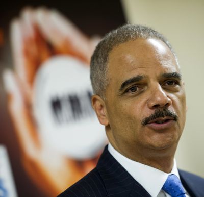 Attorney General Eric Holder after touring Northern Virginia Juvenile Detention Center. (Associated Press)