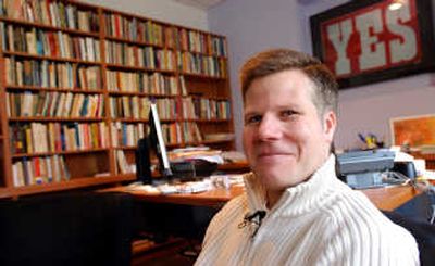 Above: Bill Rauch, the new artistic director of the Oregon Shakespeare Festival, is shown in his Ashland office. (The Spokesman-Review)