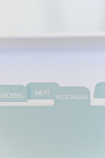 Instead of signing their name, have family and friends share a favorite recipe