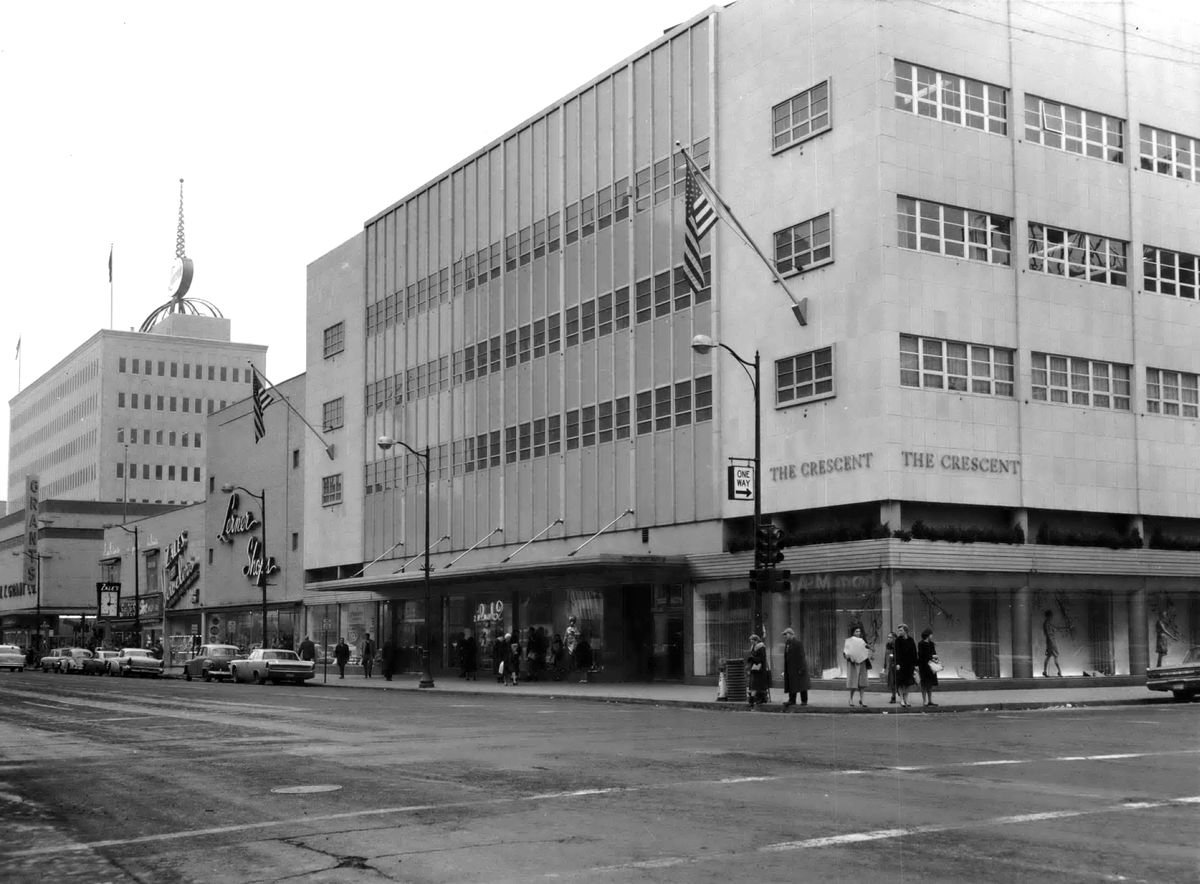 Then and Now: Downtown's former Crescent Block - March 14, 2021 | The ...