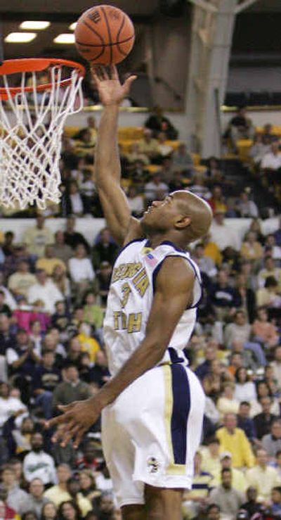 
Georgia Tech's Jarrett Jack shot nearly 63 percents and missed one free throw in the season's first five games. 
 (Associated Press / The Spokesman-Review)