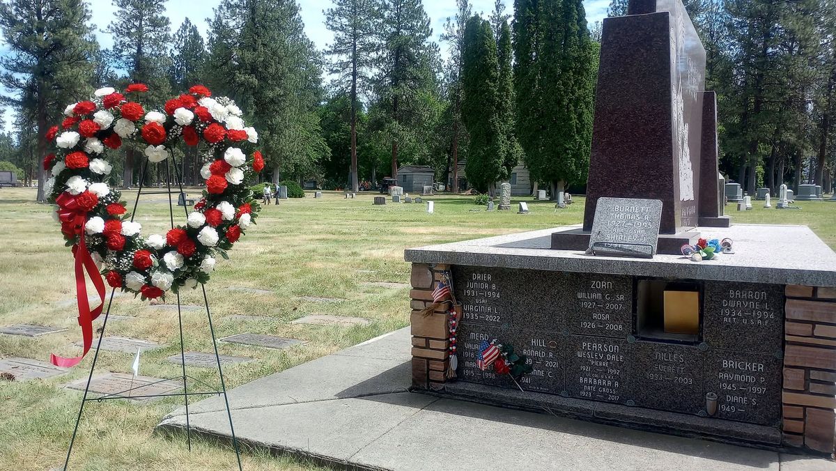 Mom’s final resting place. (Cindy Hval/For The Spokesman-Review)