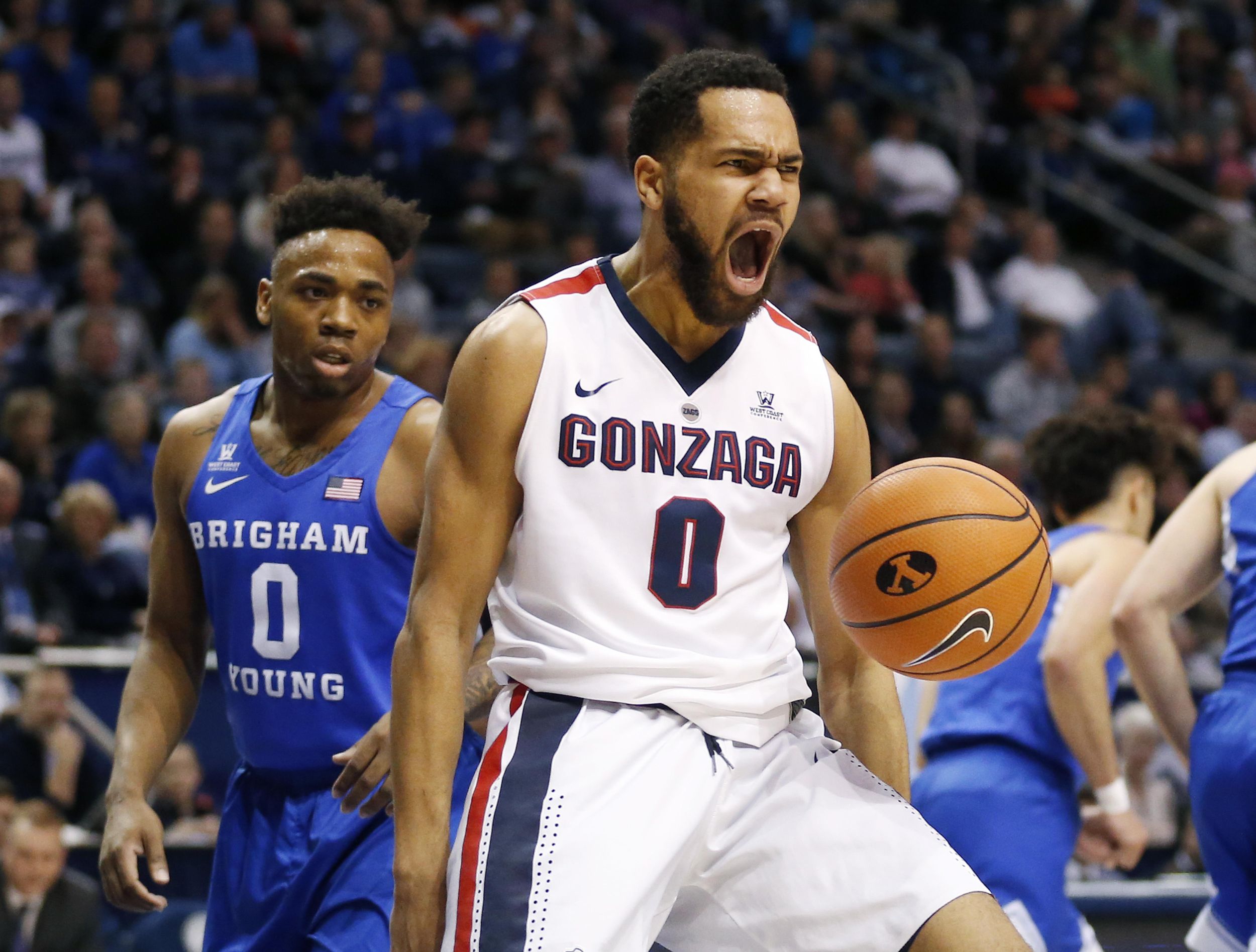 Recap And Highlights Gonzaga Cruises Past Byu 79 65 Earns Outright Wcc Regular Season Title The Spokesman Review