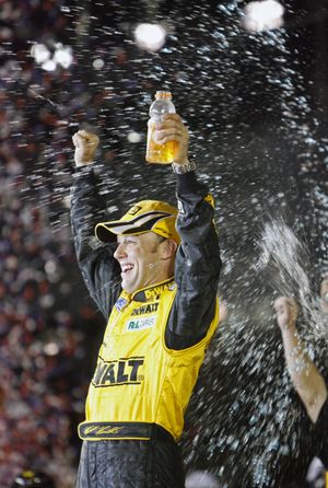 Associated Press Daytona 500 winner Matt Kenseth, above, and his son, Ross, will be on the same track Saturday. (Associated Press / The Spokesman-Review)