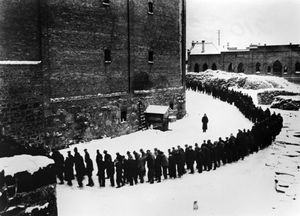 During the Great Depression, the old Schade Brewery, vacant because of Prohibition, became a soup kitchen for hundreds of transients camped near the Spokane River. Northwest Museum of Arts & Culture/ (Northwest Museum of Arts & Culture/ / The Spokesman-Review)