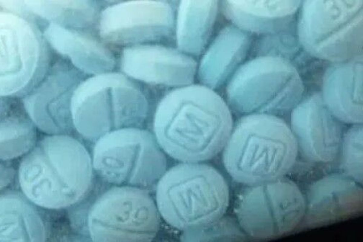 Overdose deaths in Washington are at record levels in part because of fentanyl laced pills such as these that are marked with and “M” or a “30.”  (courtesy Drug Enforcement Agency)