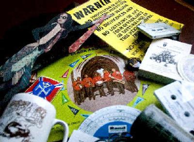 During the remodeling of the newsroom, Doug Clark found many interesting relics from the past. 
 (Amanda Smith / The Spokesman-Review)