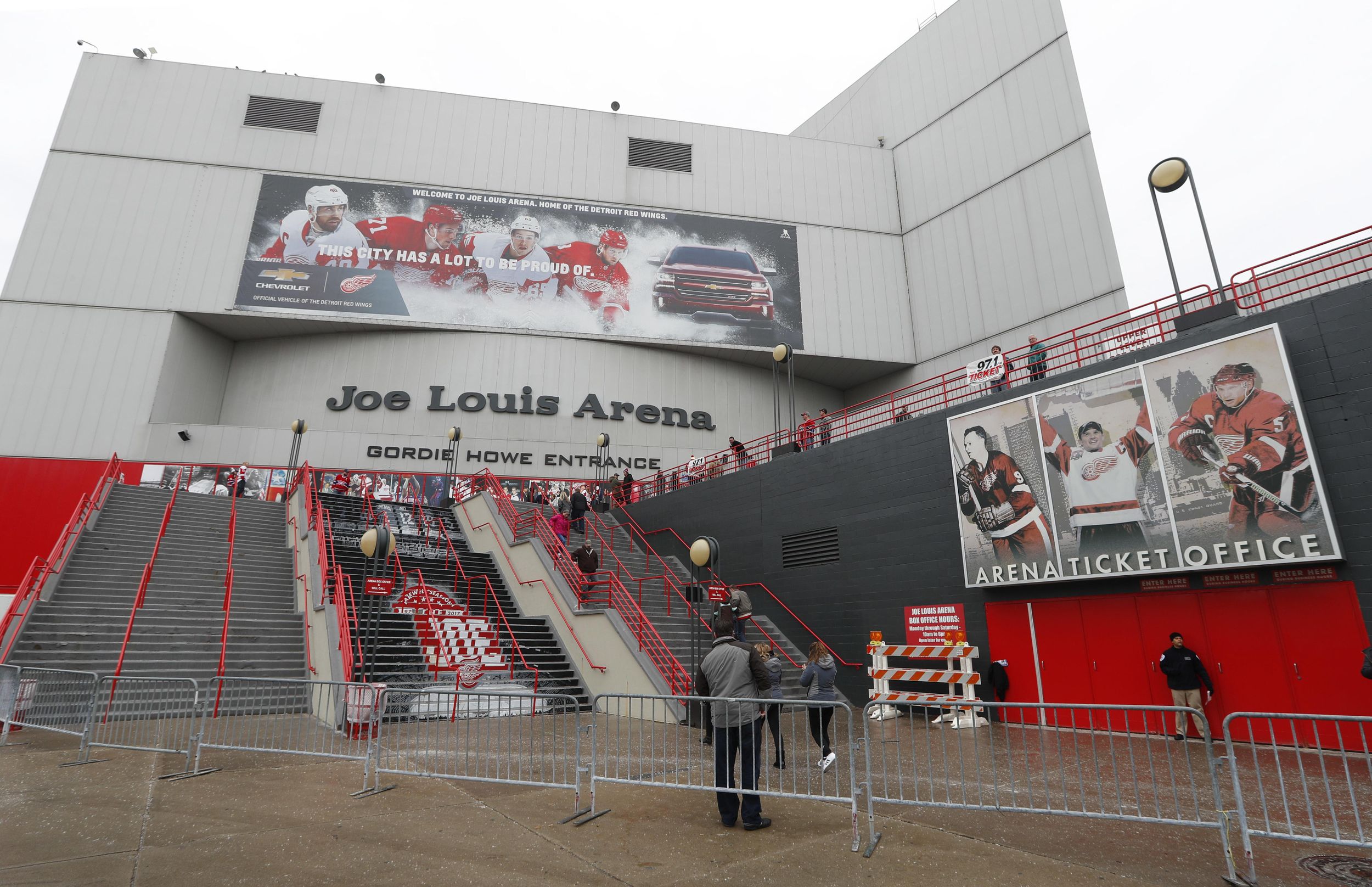 Red Wings announce Joe Louis Arena farewell plans