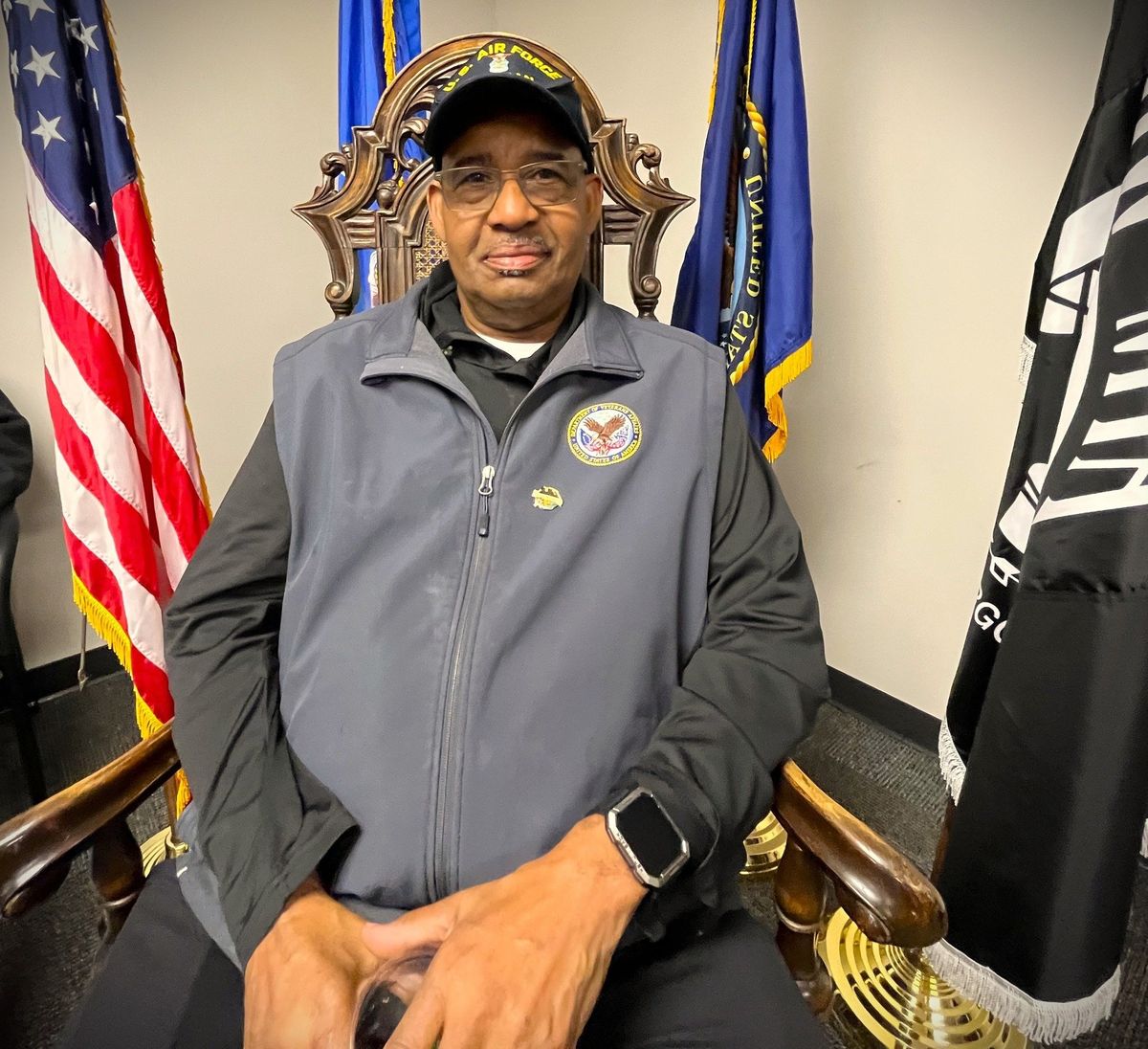 Bennett Traylor, known as “Trey,” is a retired U.S. Air Force veteran of more than 20 years and a longtime VA benefits advisor.  (Mann-Grandstaff VA Medical Center Facebook)