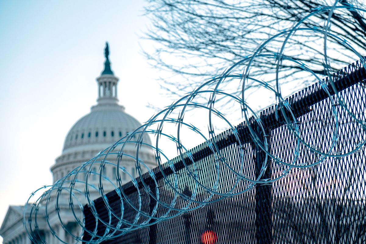 Orion Donovan-Smith photographs in DC on Jan. 19, 2021.  (Orion Donavan-Smith)