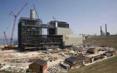 
Construction continues on the Elm Road Generating Station, a coal-fired power plant in Oak Creek, Wis. Associated Press
 (Associated Press / The Spokesman-Review)