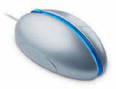 
The comfortable Optical Mouse by S+ARCK offers more than glow in your hand.
 (Microsoft / The Spokesman-Review)