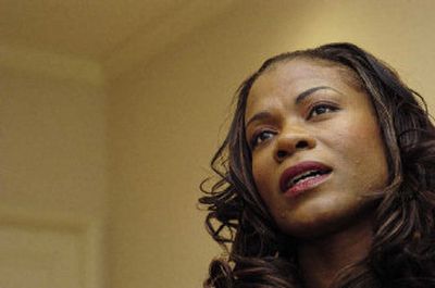 
Houston Comets forward Sheryl Swoopes told a magazine that she's 