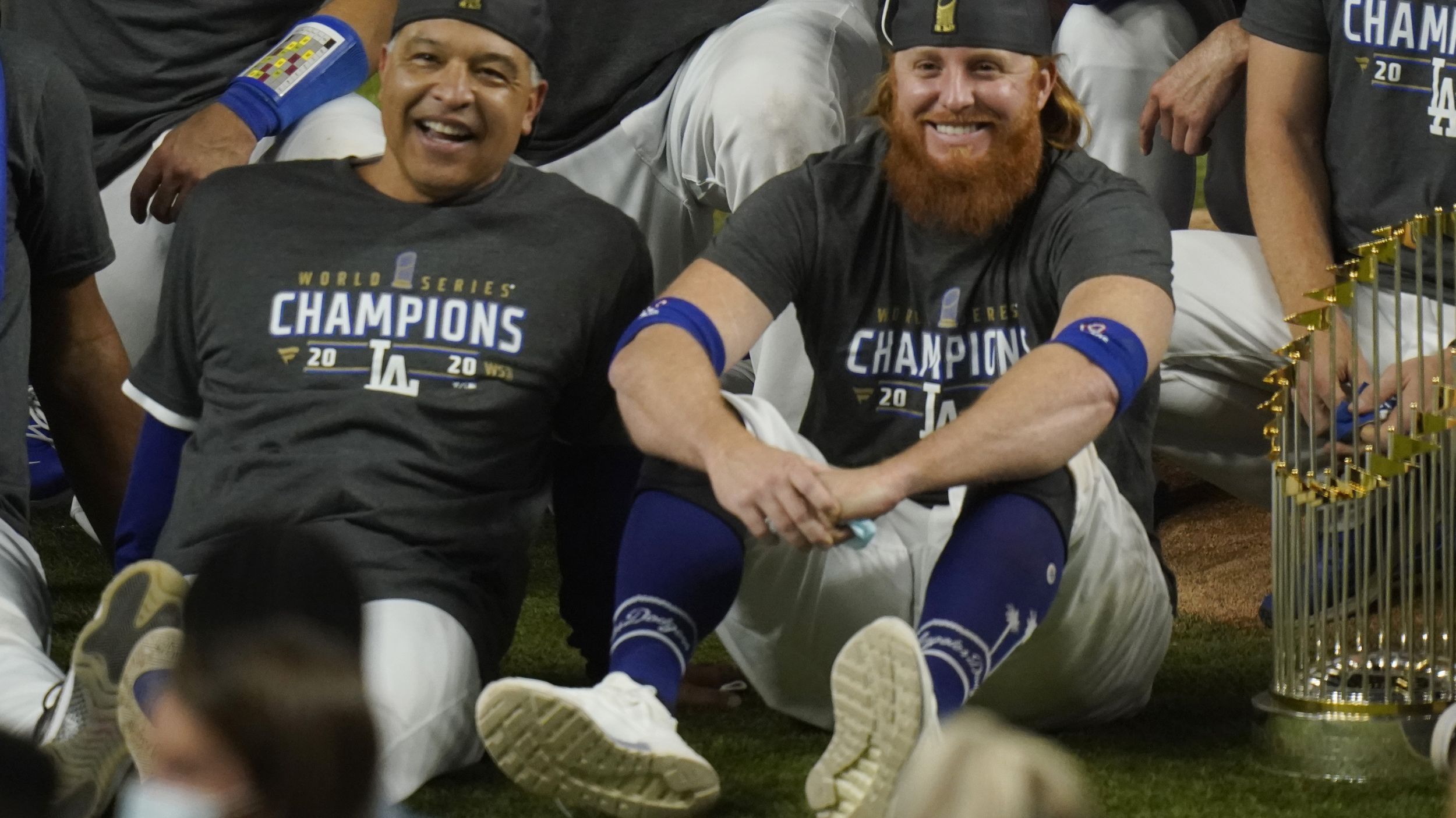 Céspedes Family BBQ on X: I took this picture of Justin Turner and some  ginger twins and then gave them Justin Turner's beard as hair cuz why not   / X