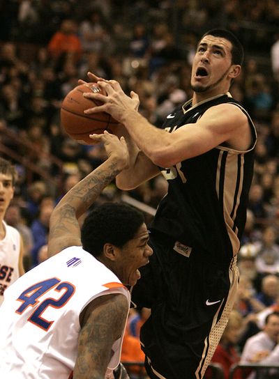 Kyle Barone and the Idaho Vandals open the WAC season at home on Thursday against Nevada. (Associated Press)