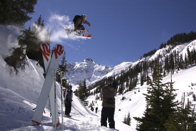 Andy Mahre of Yakima skis at Silverton, Colo., for his stint as one of the featured skiers in the lastest Warren Miller ski film, “Children of Winter.”Photo courtesy Warren Miller productions (Photo courtesy Warren Miller productions / The Spokesman-Review)