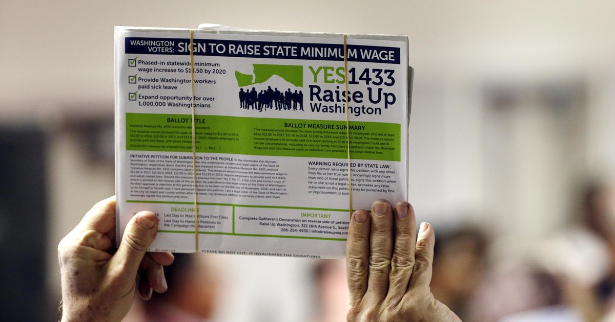 Employers, employees prepare for costs, benefits of coming $1.50 minimum  wage increase | The Spokesman-Review