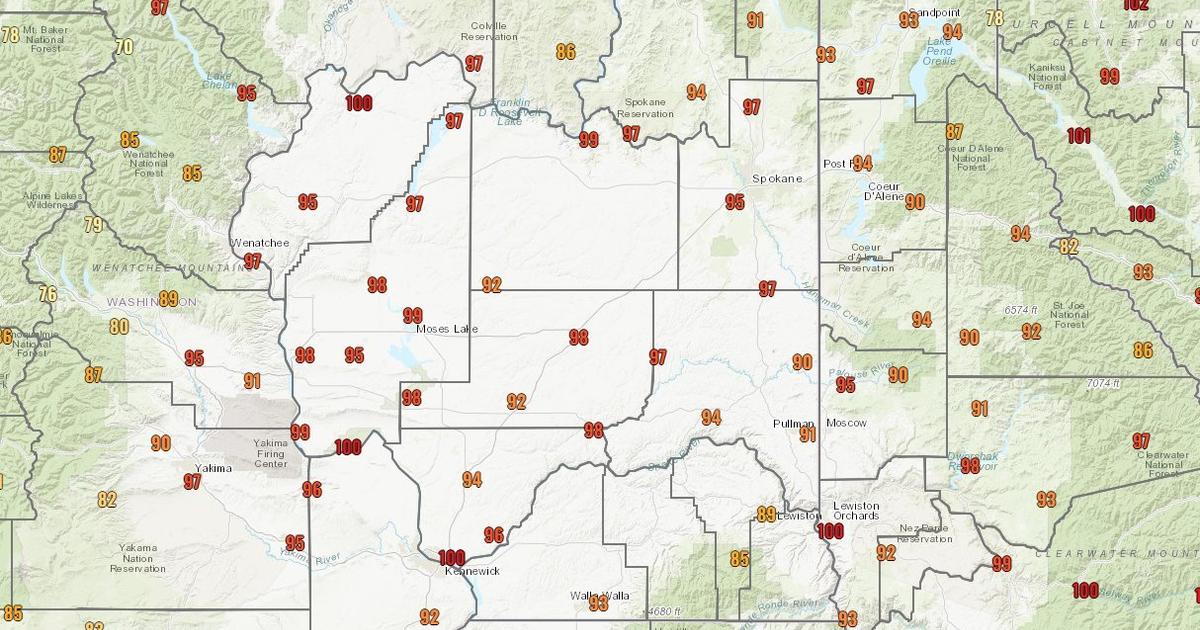 Spokane on track to break new heat record