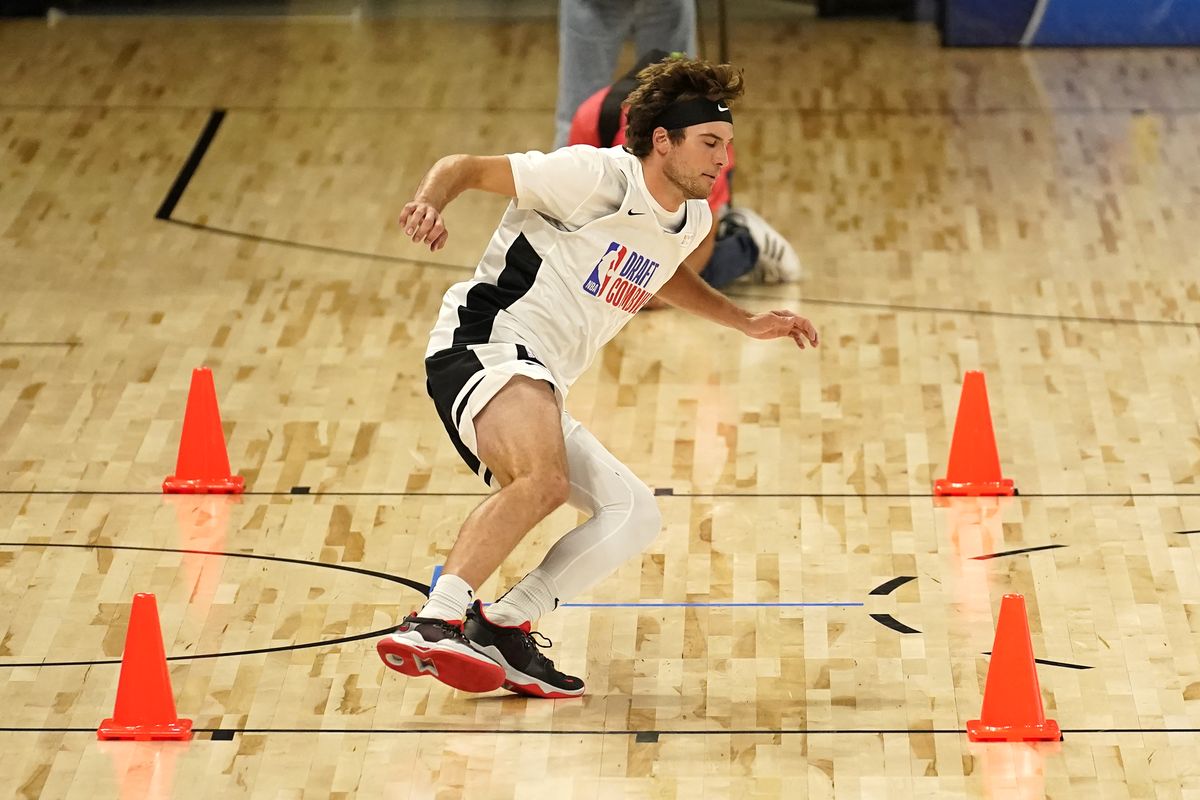 Gonzaga forward Corey Kispert’s outside shooting makes him a first-round NBA draft prospect.  (Charles Rex Arbogast)