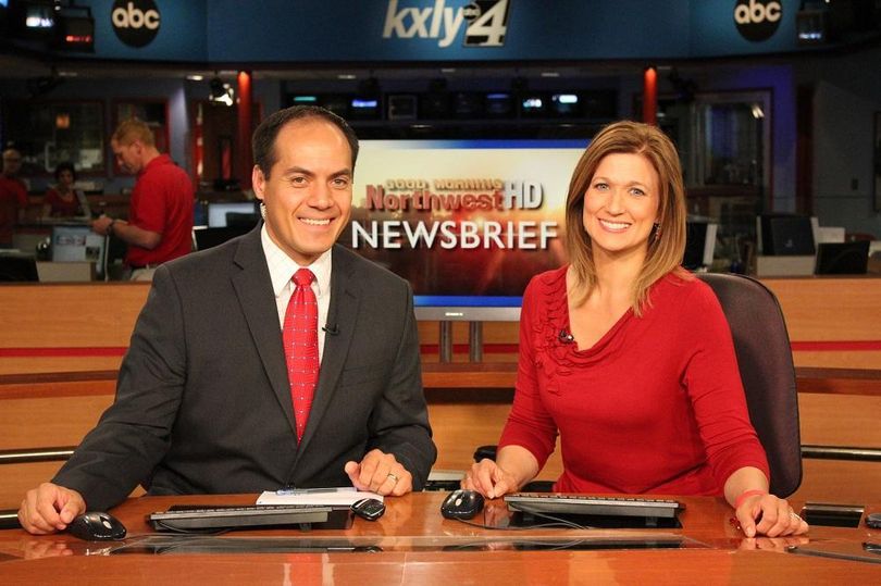 Robyn Nance and Derek Deis (pictured) are co-hosts of KXLY’s “Good Morning Northwest,” along with Mark Peterson. (KXLY courtesy photo)