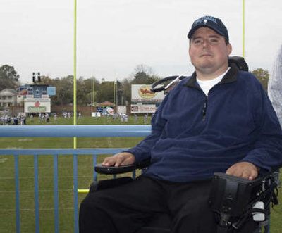 
Buoniconti, paralyzed playing for Citadel in 1985, will return to the school Saturday when his jersey is retired.
 (Associated Press / The Spokesman-Review)