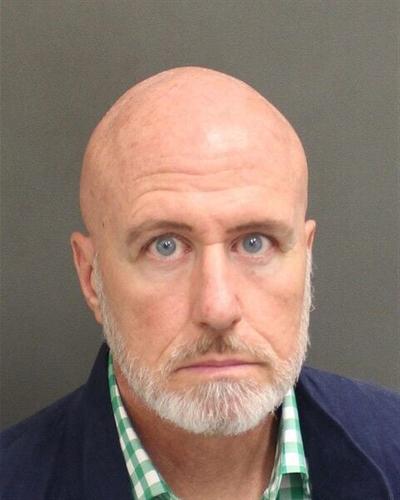 Alan Chambers, former president of an anti-LGBTQ organization, was arrested in Orlando, Fla., Tuesday and is accused of repeatedly seeking to meet with a teenager for sex from Feb. 10 to May 4.   (Orange County Corrections Department)
