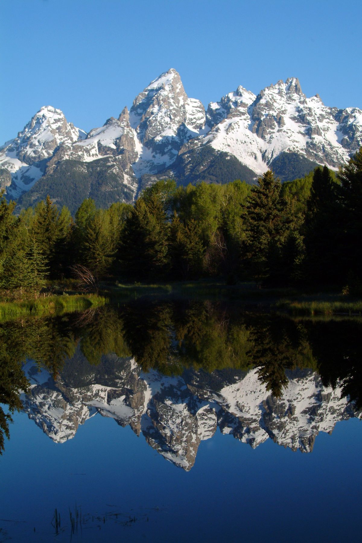 A landscape showing Grand Teton National Park in Wyoming, also part of Ken Burns’ series. Courtesy of Florentine Films and WETA (Courtesy of Florentine Films and WETA / The Spokesman-Review)