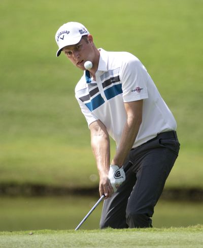 After round one, Chris Kirk shares the Tour Championship lead. (Associated Press)