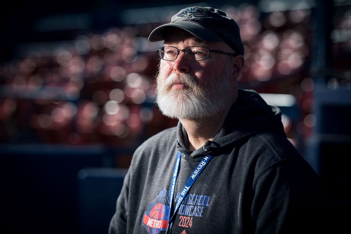 After recovering from heart surgery, Spokesman-Review writer Dave Nichols is back covering preps and Spokane Indians games.  (COLIN MULVANY)