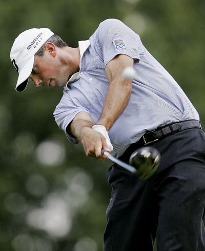 With the help of Hurricane Irene, Matt Kuchar finds himself in good position to win the PGA’s opening playoff tournament. (Associated Press)