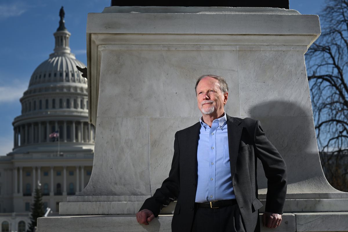 David Keating, the founder of Speechnow, in Washington.   (Matt McClain/The Washington Post)