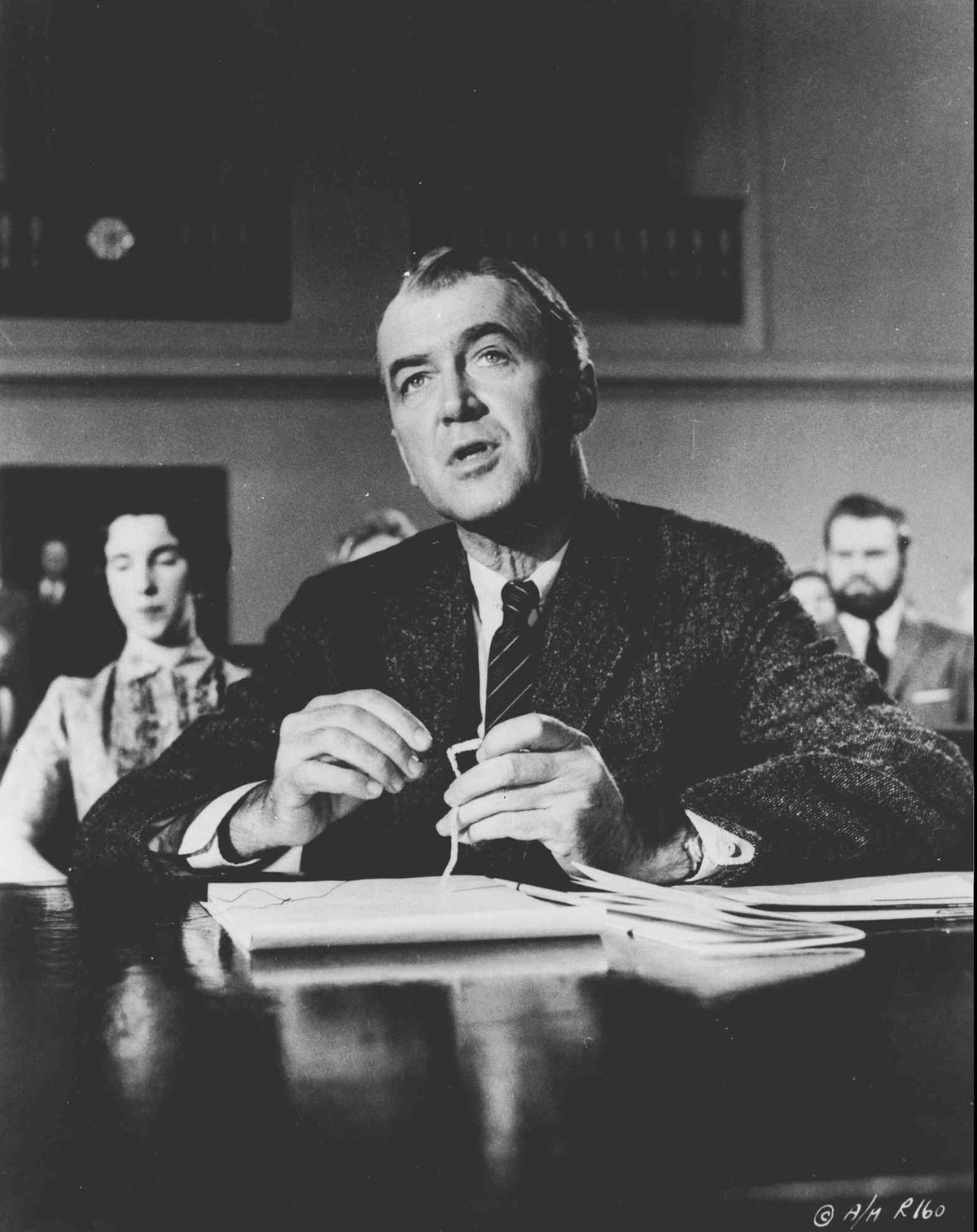 “Anatomy of a Murder,” starring James Stewart, will be shown at The Bing Crosby Theater on Tuesday. (Associated Press)