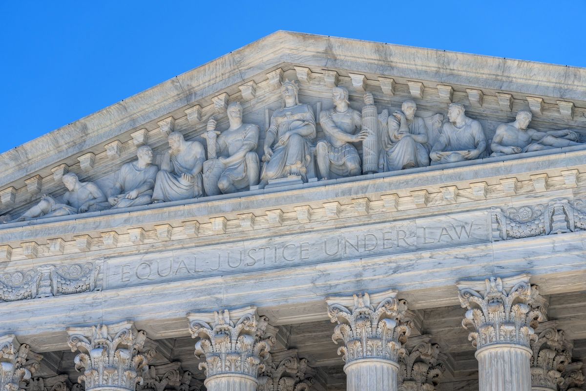 FILE -- The Supreme Court in Washington on March 24, 2026. A landmark Supreme Court case in 1976 laid the groundwork for the tremendous amounts spent on today
