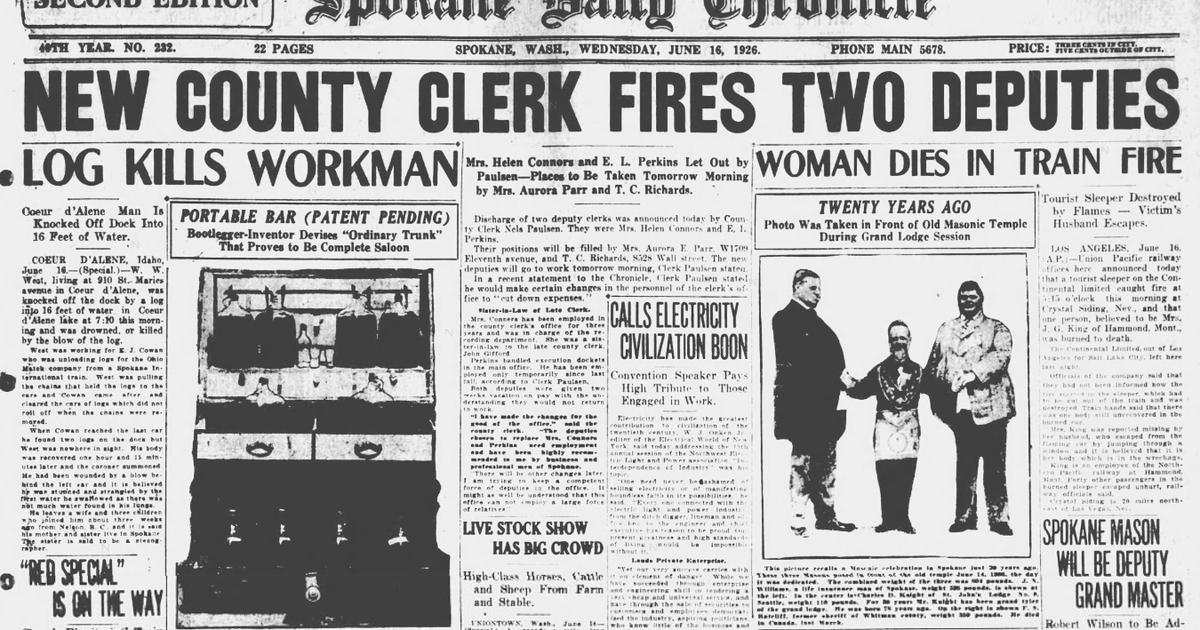 This day in history: Health officials planned massive swine flu vaccination drive. County clerk cleaned house
