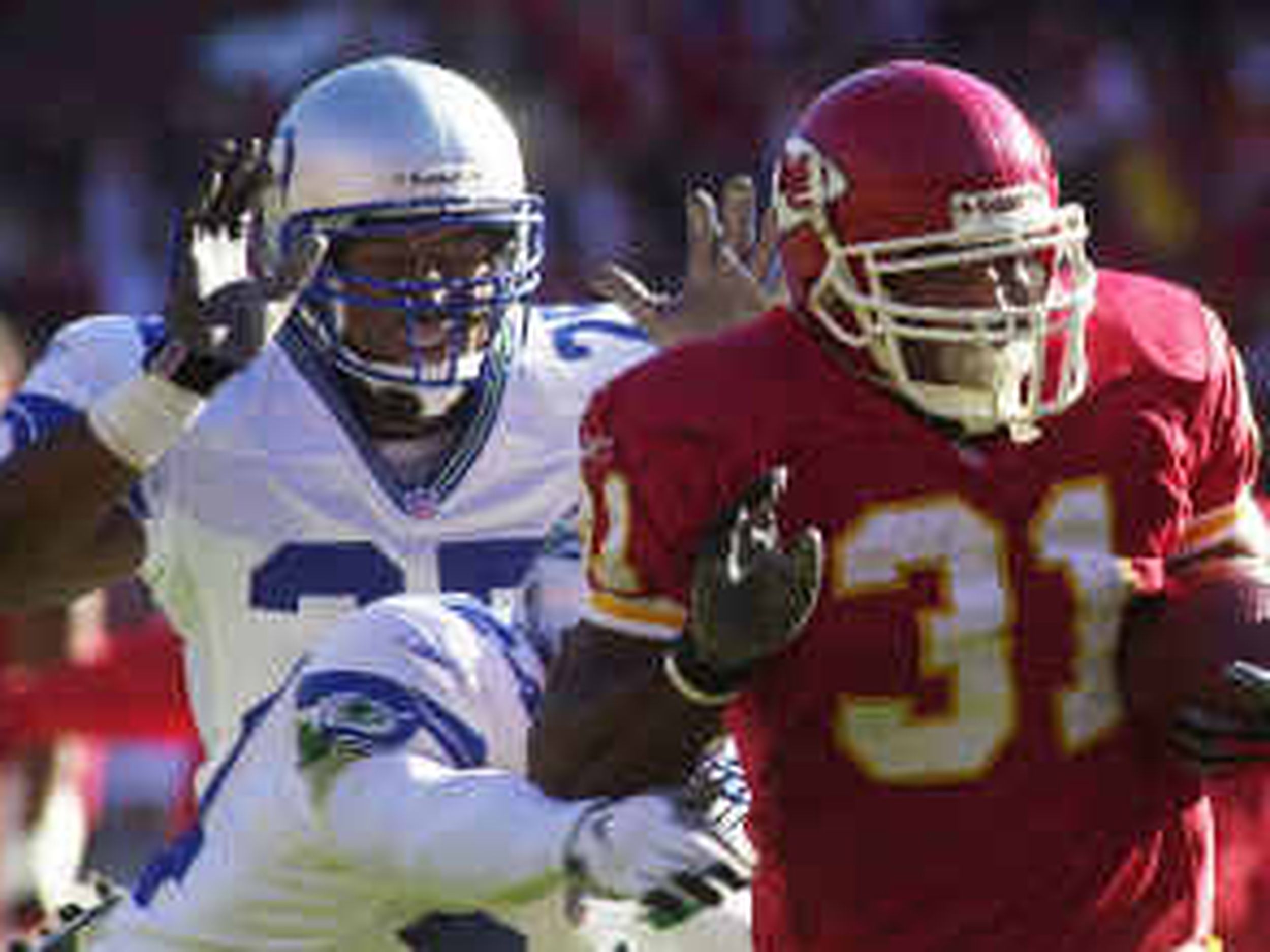 Priest Holmes, Kansas City Chiefs Art Photo Print